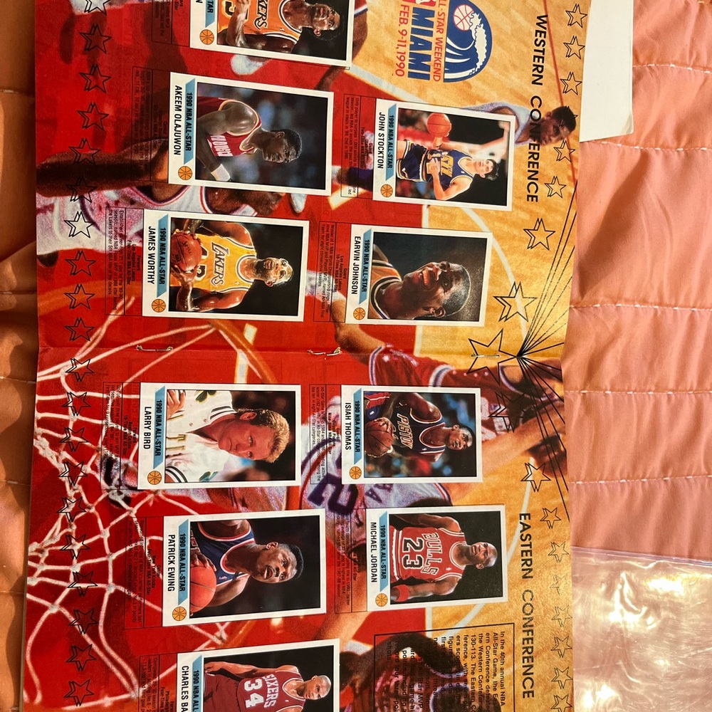 Panini Basketball Sticker Album 1990-91 Premiere Edition Jordan Pippen Bird Good - Picture 3 of 8